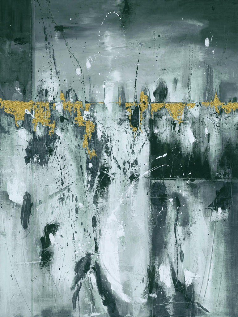 Sweet Sorrow de Cynthia Ligeros sur GIANT ART - abstrait jaune
