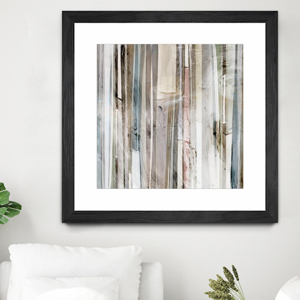 Subdued II by Isabelle Z on GIANT ART - white abstract