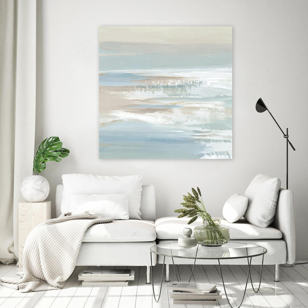 Shadows of the Sea II by Lera on GIANT ART - beige abstract