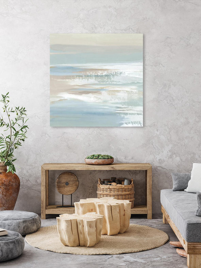 Shadows of the Sea II by Lera on GIANT ART - beige abstract