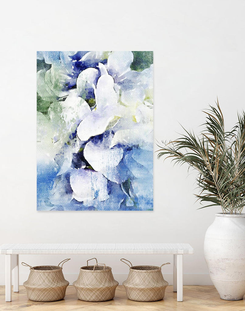 Delicate Beauty I by Irena Orlov on GIANT ART - purple abstract
