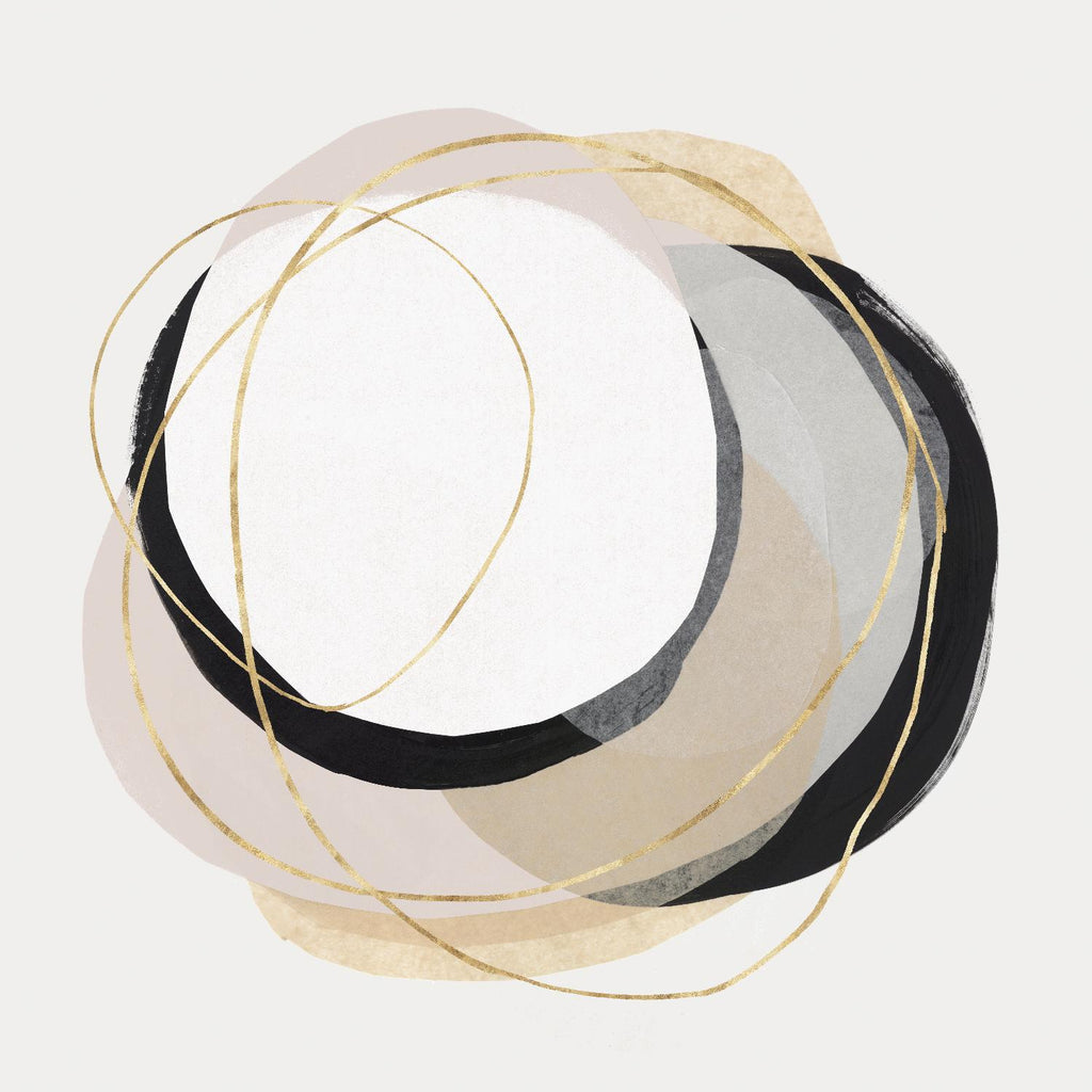 Ring of Gold I par PI Studio sur GIANT ART - or abstrait abstrait