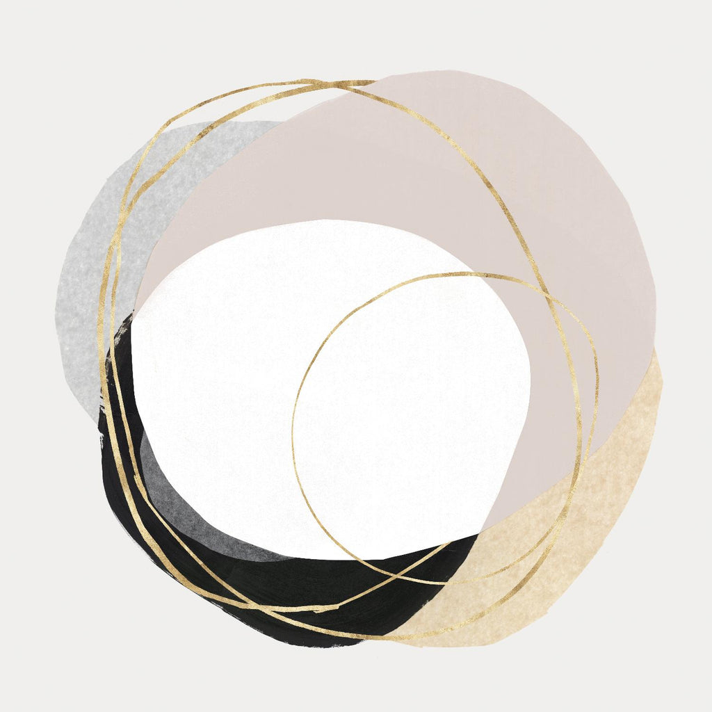 Ring of Gold II par PI Studio sur GIANT ART - or abstrait abstrait