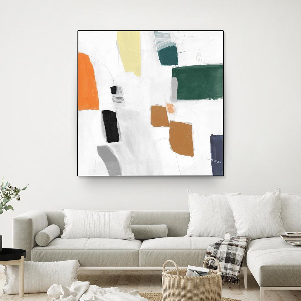 Reflecting Love I by PI Studio on GIANT ART - orange abstract abstract
