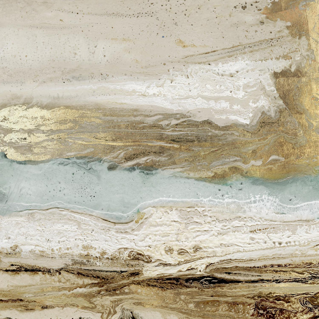Playa Secreto II de Wendy Kroeker sur GIANT ART - abstrait beige