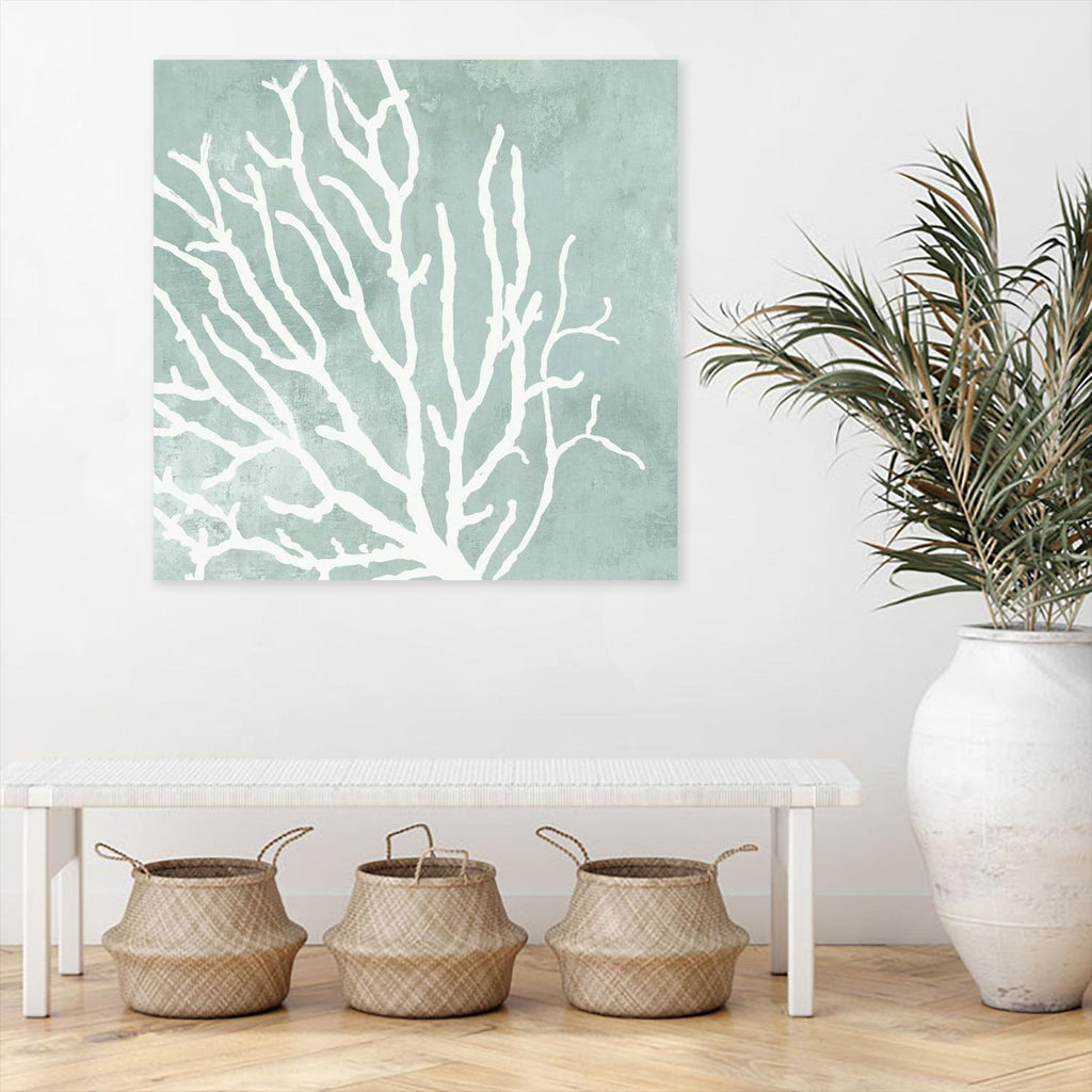 Sea Crown I by Aimee Wilson on GIANT ART - green abstract coquillage