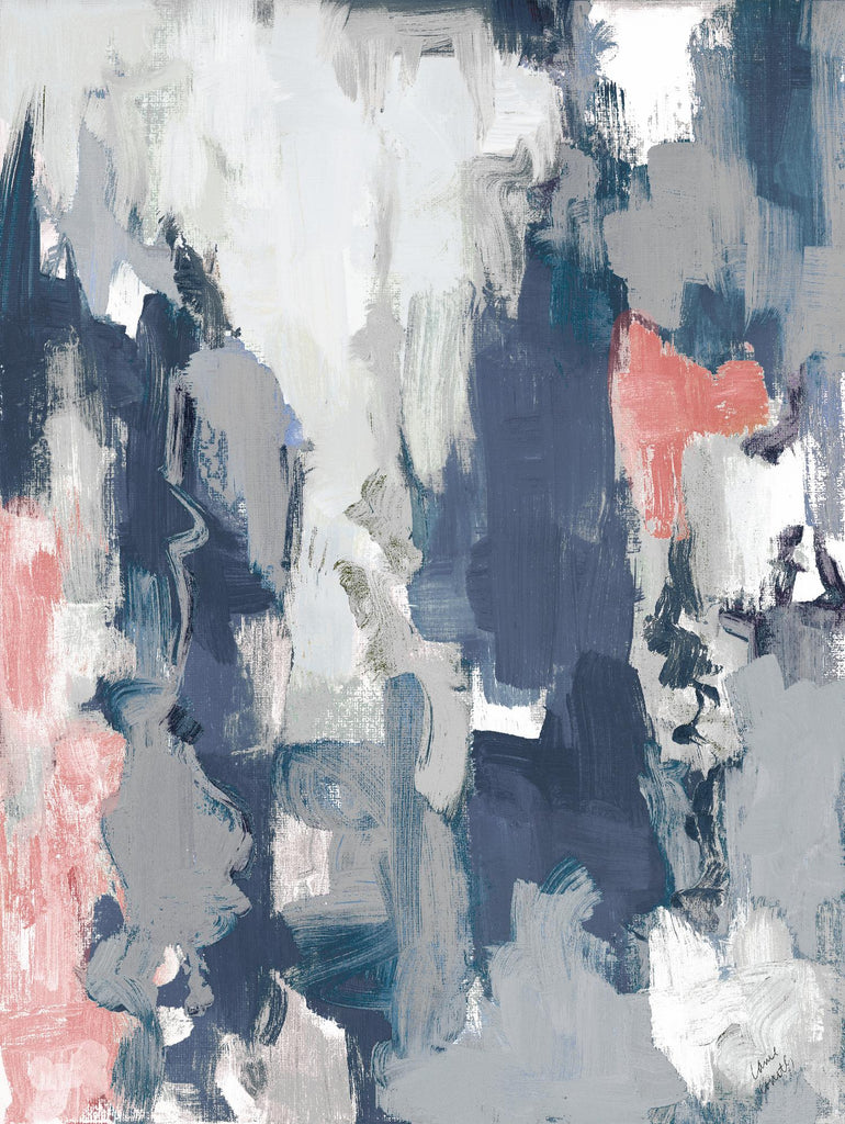 Sérénade bleue abstraite de Lanie Loreth sur GIANT ART - abstraction bleue