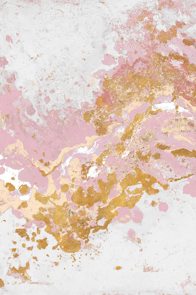 Pink Turbulence de Patricia Pinto sur GIANT ART - abstraction rose
