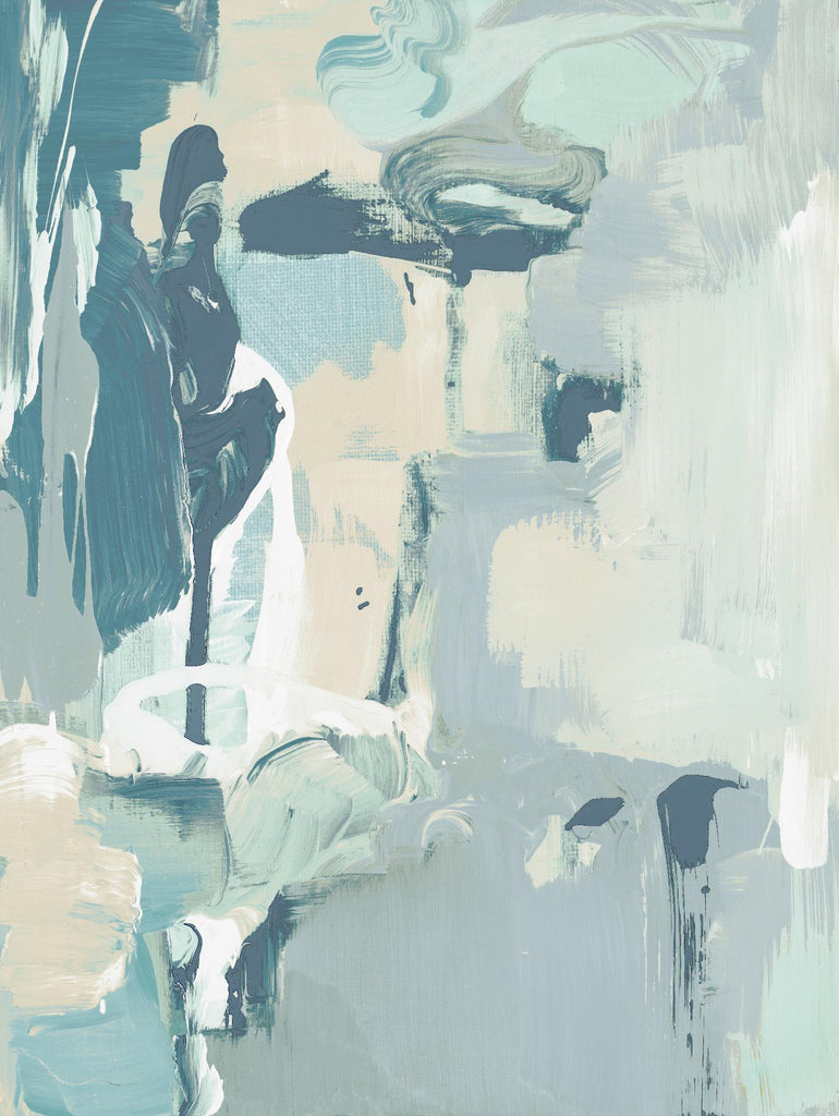 Blue Anticipation I de Lanie Loreth sur GIANT ART - abstrait 