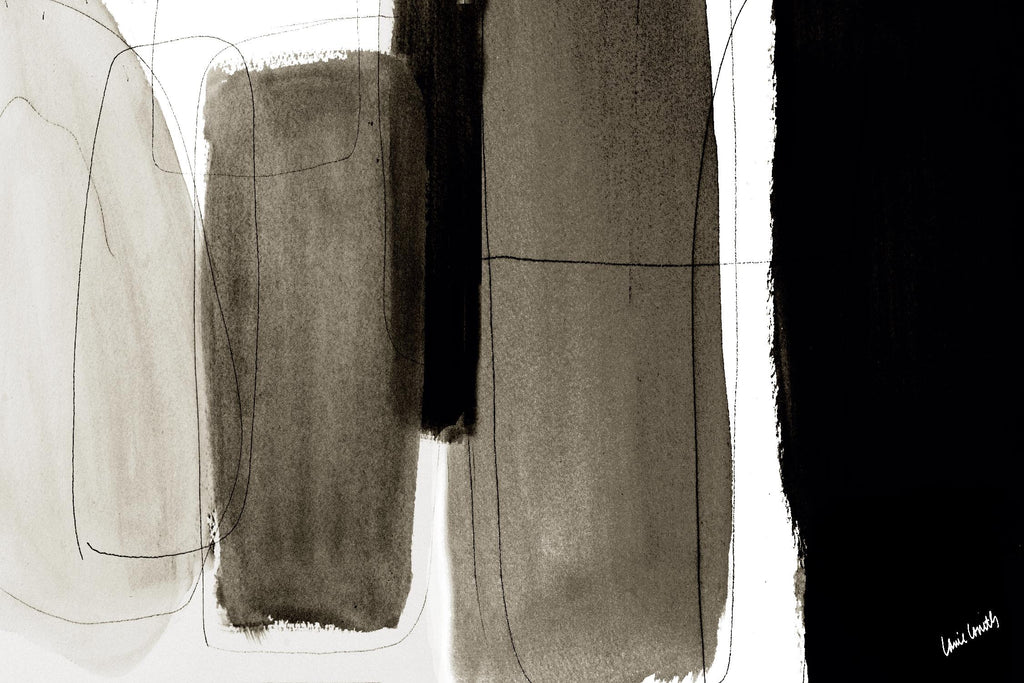 Dark Veil Abstract de Lanie Loreth sur GIANT ART - abstrait 