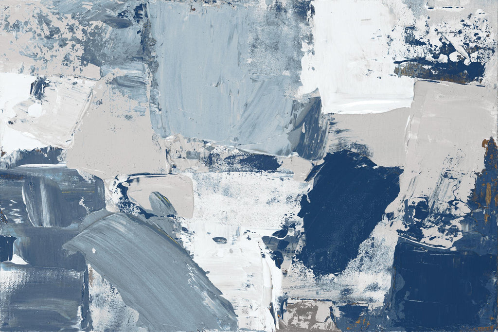Blue Combo de Lanie Loreth sur GIANT ART - abstrait 