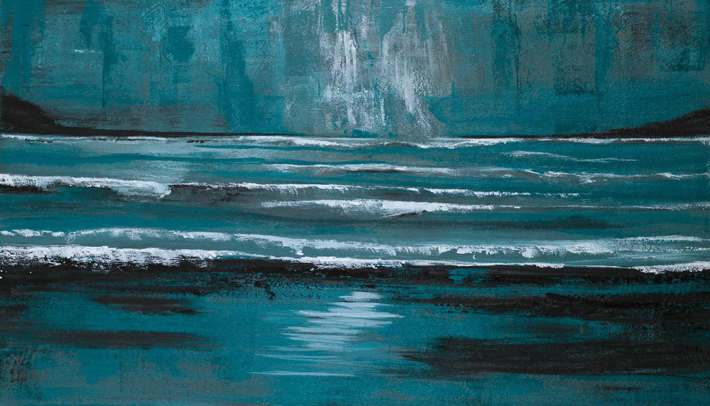 Blue Escape de Gina Ritter sur GIANT ART - abstrait côtier