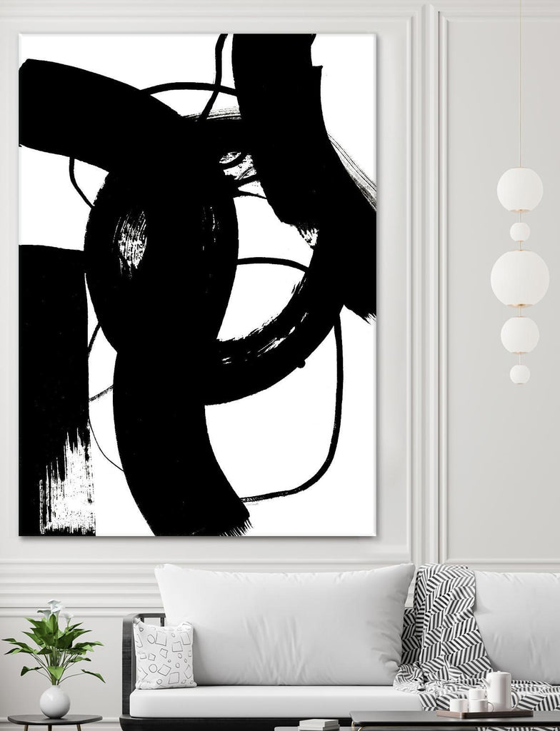 BlackThoroughfares II par Lanie Loreth sur GIANT ART - blanc noir et blanc 