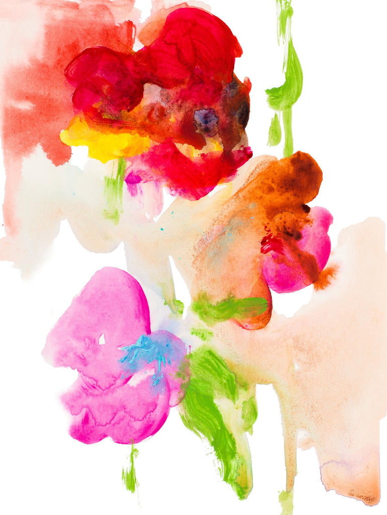Étude de fleur abstraite par Lanie Loreth sur GIANT ART - Multi Abstract