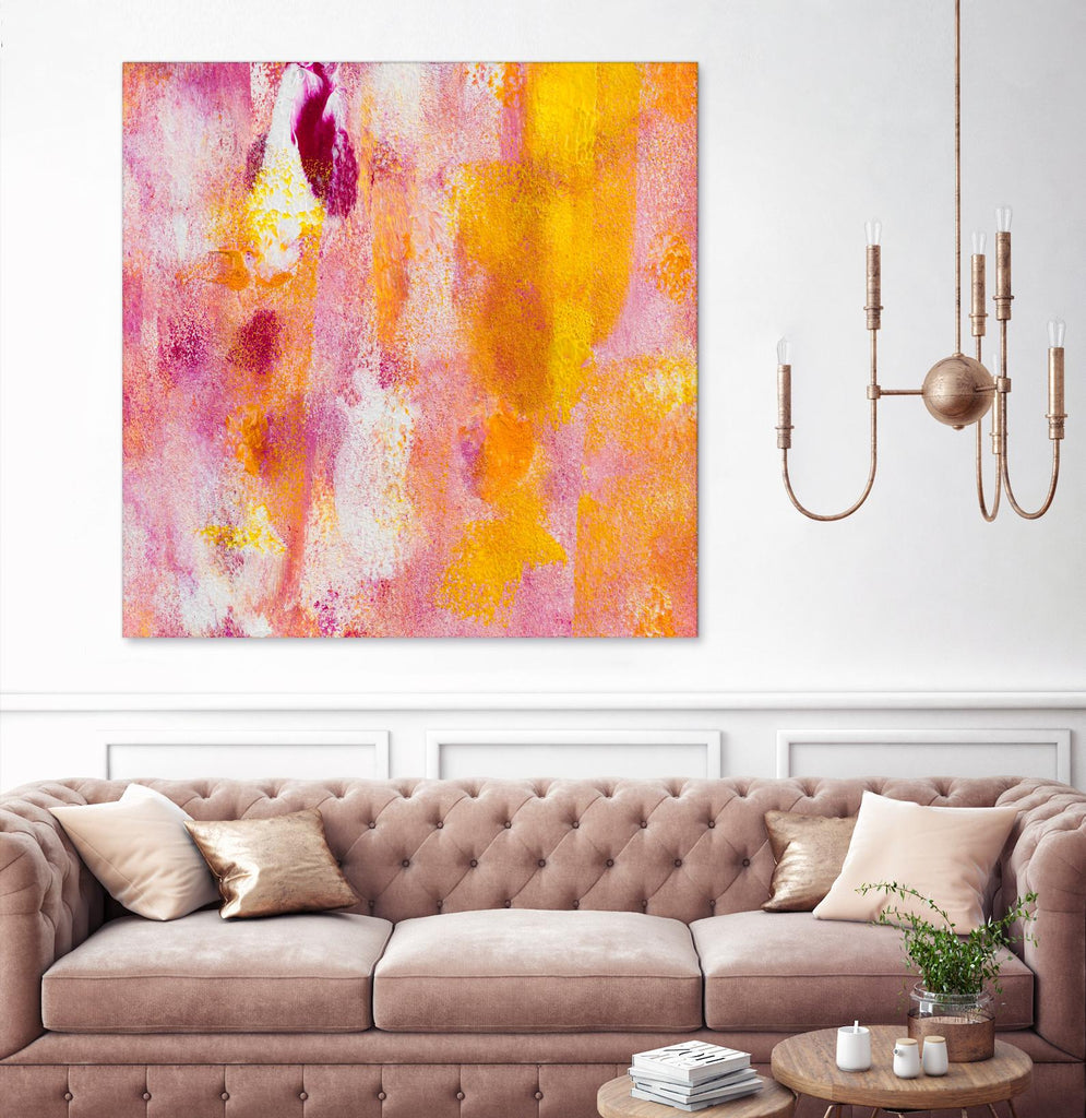 Pink Abstract II by Lanie Loreth on GIANT ART - pink abstract