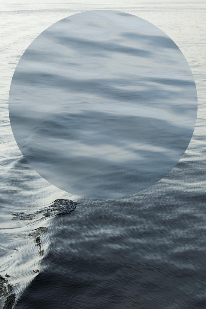 Round Geometric par Aaron Matheson sur GIANT ART - photo d'art gris