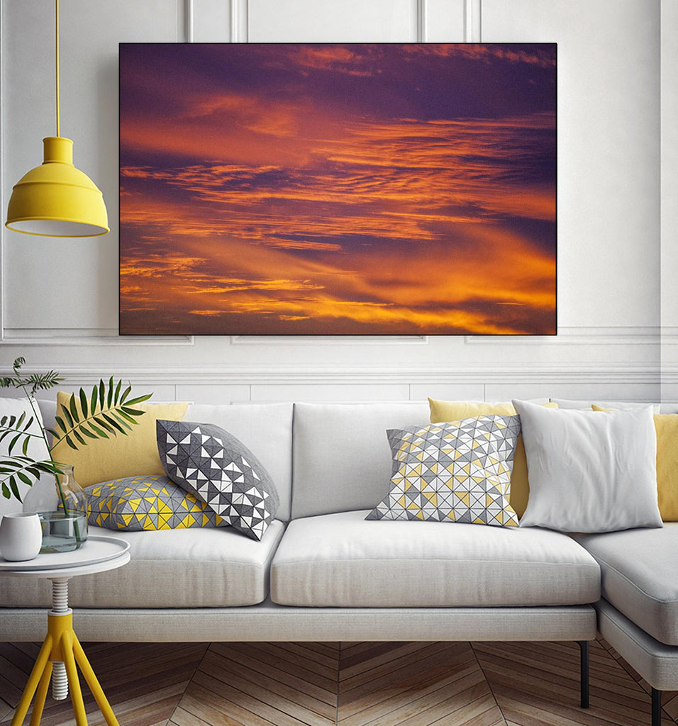 Sailor's Delight d'Aaron Matheson sur GIANT ART - paysage orange