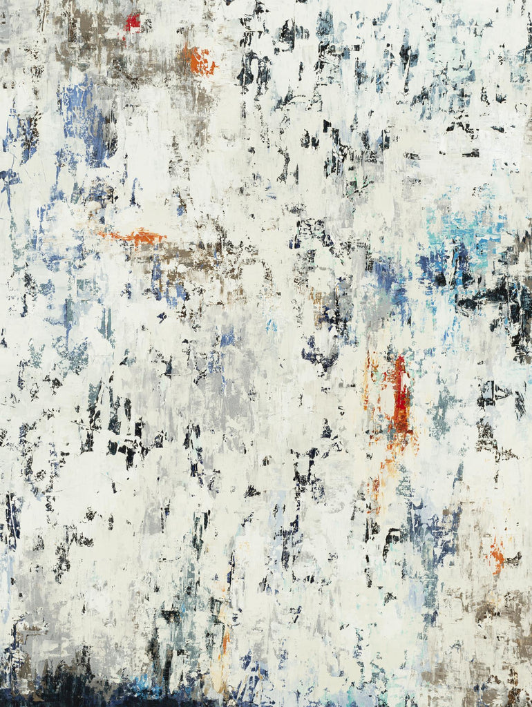 Equilibrium de Liz Jardine sur GIANT ART - abstrait blanc et crème