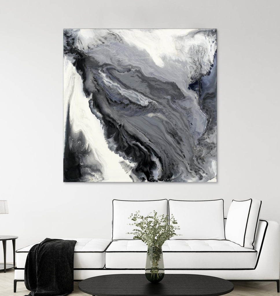 Approaching par Corrie LaVelle sur GIANT ART - blanc noir&blanc