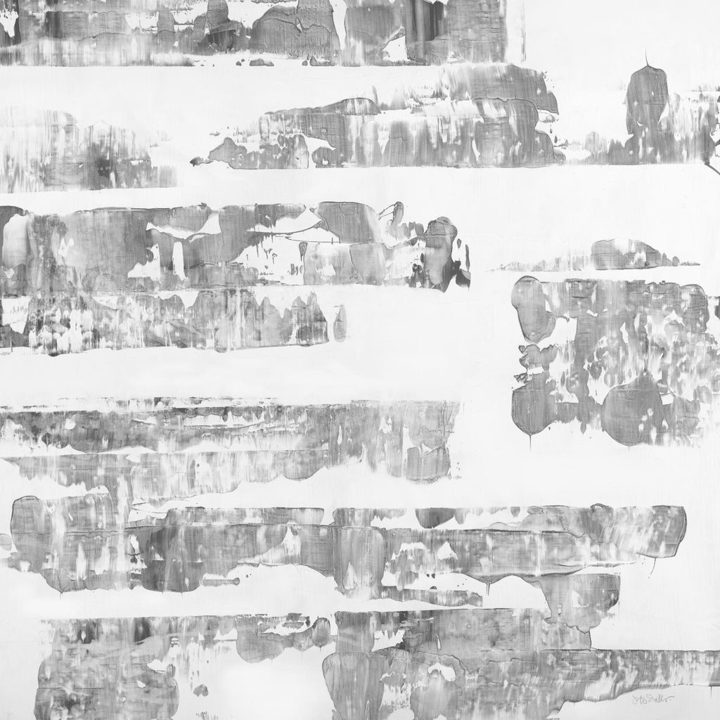 Grey Levels de Jeff Iorillo sur GIANT ART - abstrait blanc
