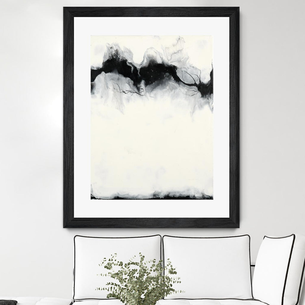 Perspicacious par Corrie LaVelle sur GIANT ART - blanc noir et blanc