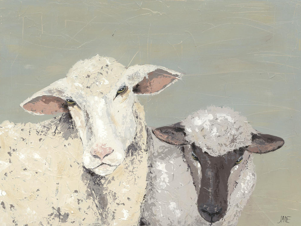 Sweet Lambs I de Jade Reynolds sur GIANT ART - animaux