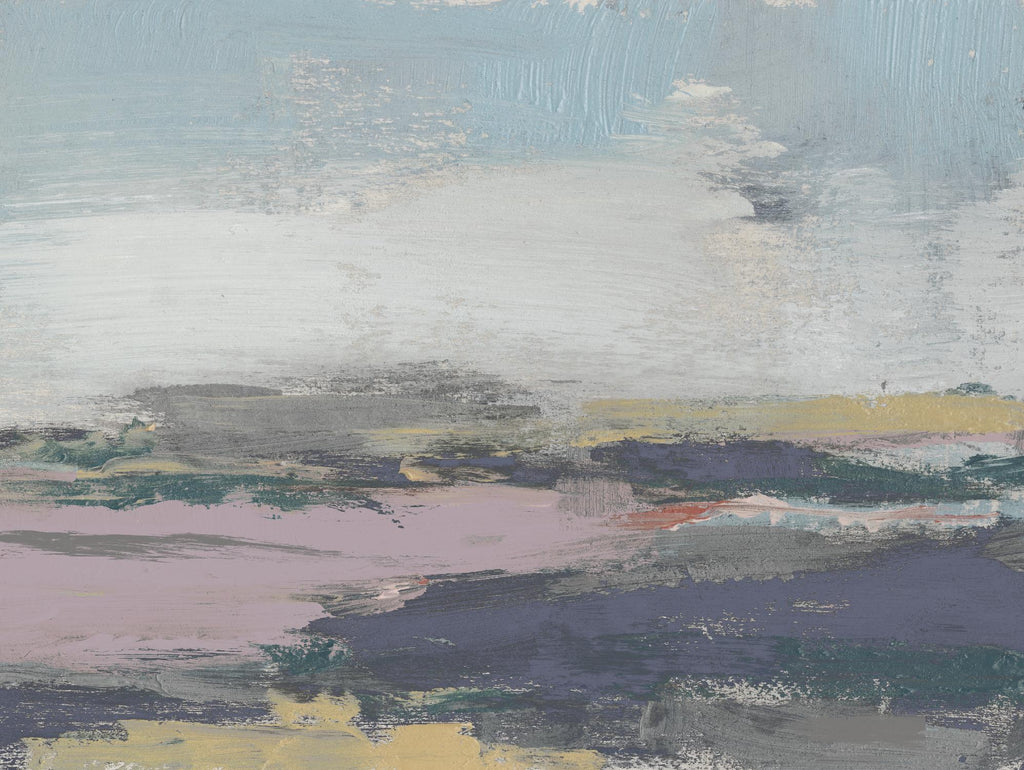 Pretty Horizon II de Jennifer Goldberger sur GIANT ART - scène de mer rose
