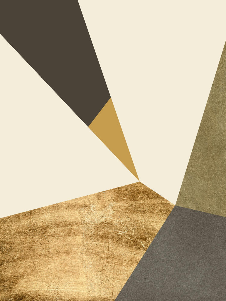 Clovis I par Jacob Green sur GIANT ART - abstraction dorée