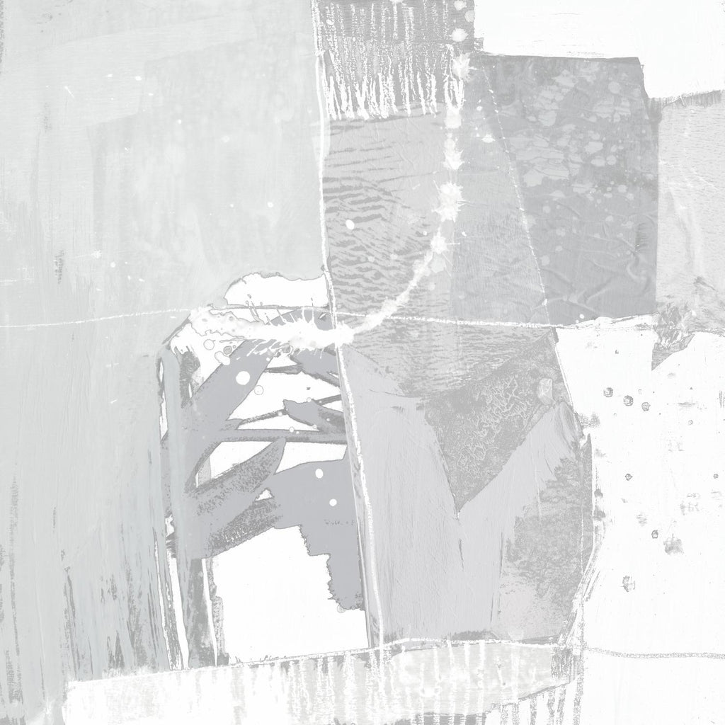 Composition Neutral I de Jennifer Goldberger sur GIANT ART - abstrait blanc