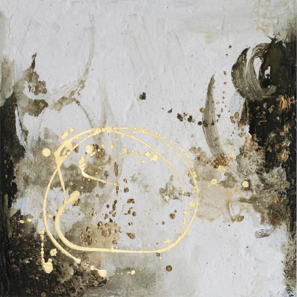 Amitié IV par Joyce Combs sur GIANT ART - abstraction dorée 