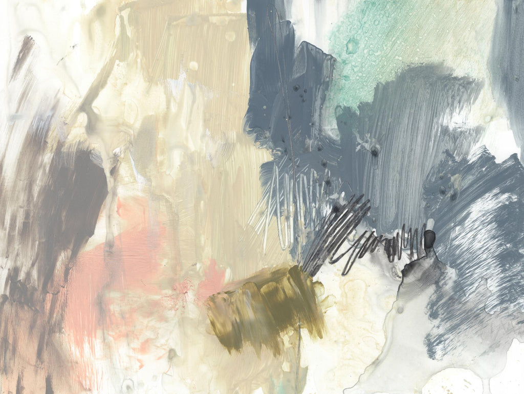 Pastel Immersion III de Jennifer Goldberger sur GIANT ART - abstrait beige