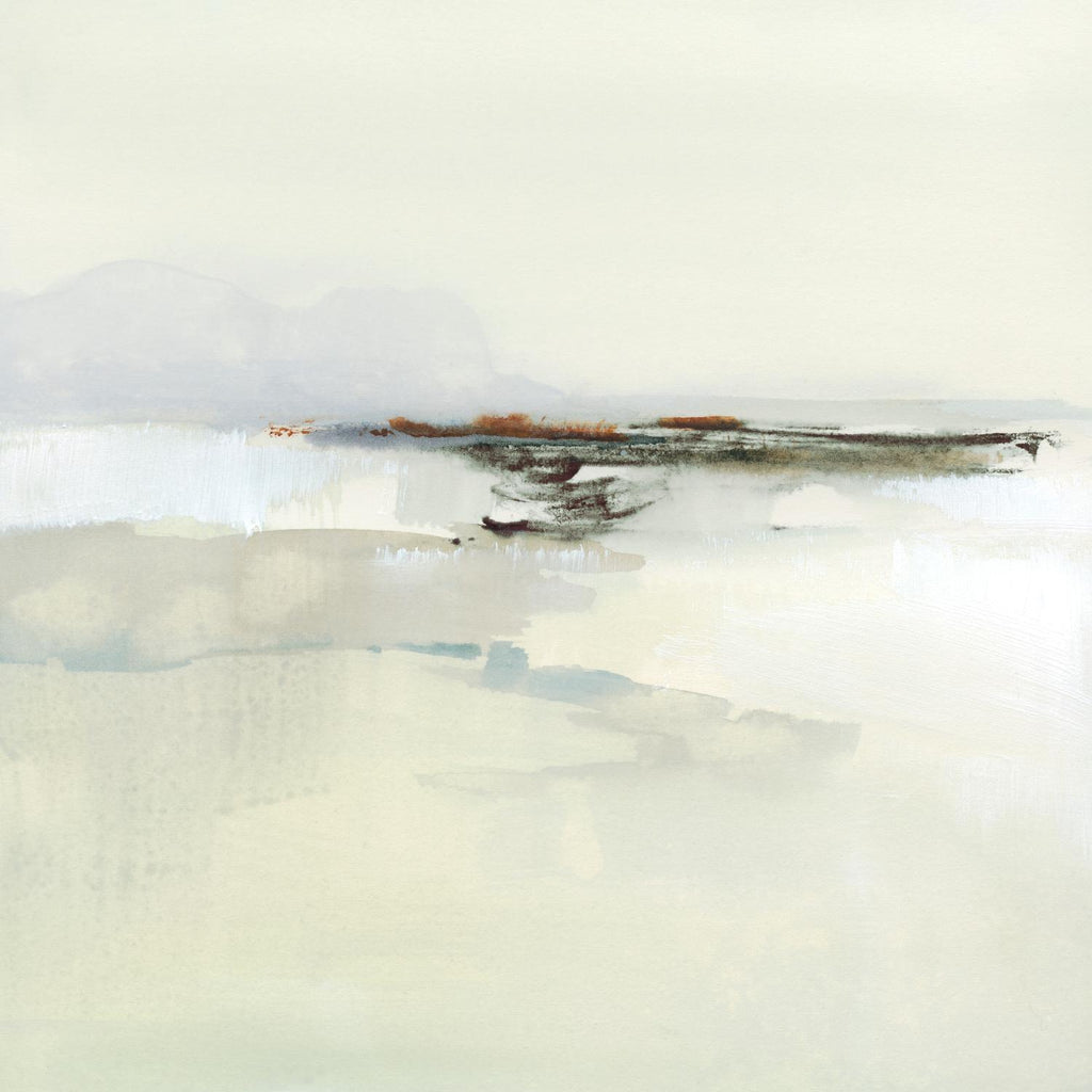 Atmospheric Edge I par Victoria Barnes sur GIANT ART - abstrait beige