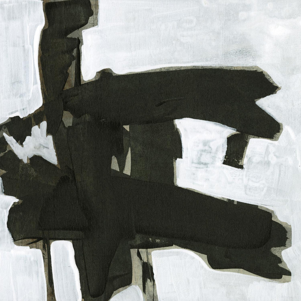 Ode an Kline VII par Jennifer Goldberger sur GIANT ART - abstrait blanc