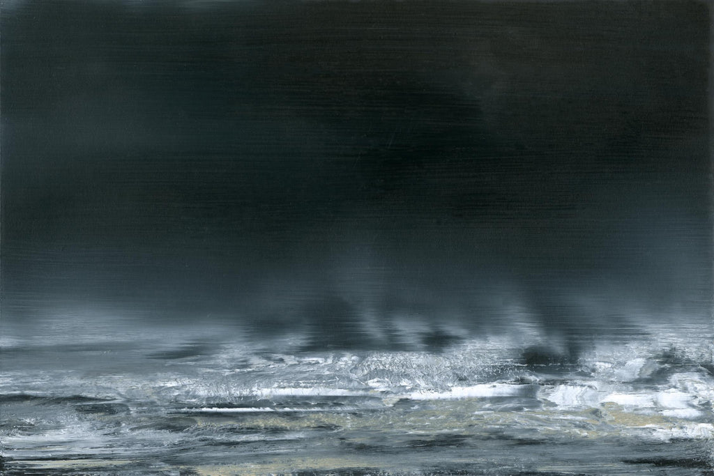 Vue de la mer I par Sharon Gordon sur GIANT ART - océan costal bleu
