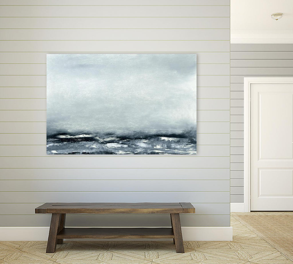 Sea View IV par Sharon Gordon sur GIANT ART - océan costal bleu