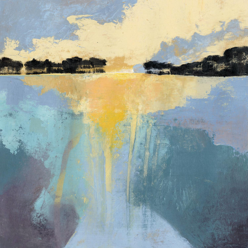 Back Bay Sun I par Grace Popp sur GIANT ART - scène de mer bleue