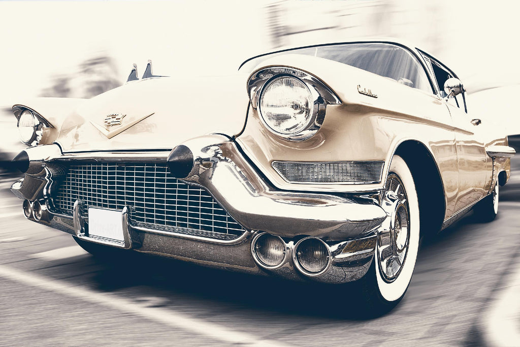 Cadillac par Pexels sur GIANT ART - véhicule beige