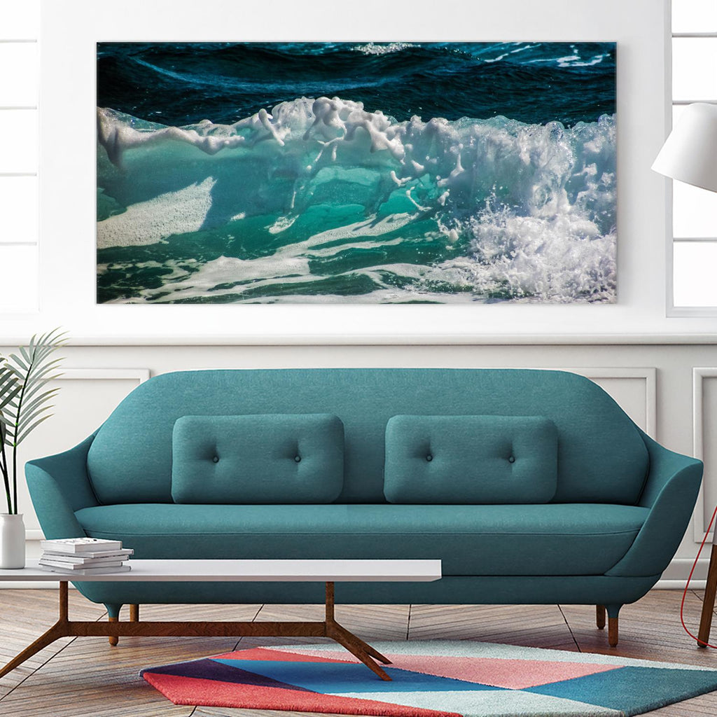 Broken waves by Pexels on GIANT ART - white sea scene