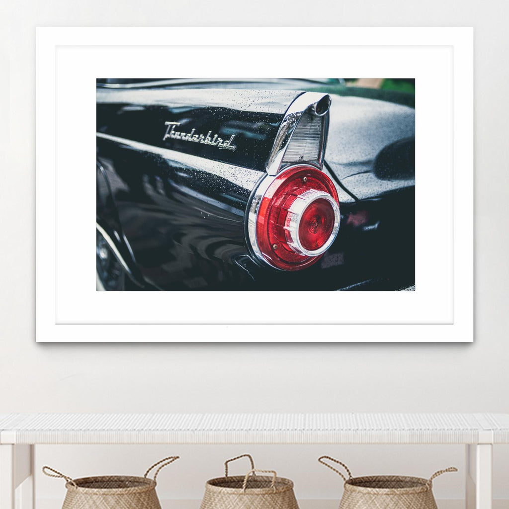 Thunderbird par Pexels sur GIANT ART - véhicule rouge