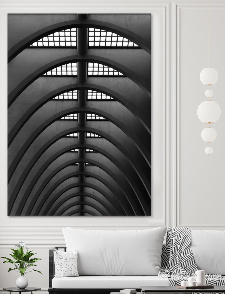 Plafond par Pexels sur GIANT ART - architecture blanche