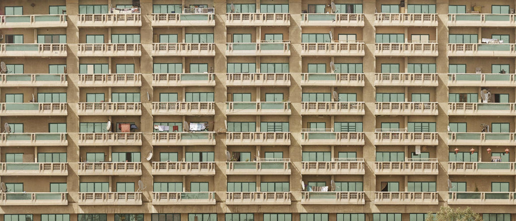 So many windows by Pexels on GIANT ART - beige architectural